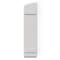 Ekena Millwork Rustic 4 Board Joined Board-n-Batten Faux Wood Shutters w/Elliptical Arch Top, 21 1/2W x 42H, PR FBJ06E21X042RUF - alternate 5